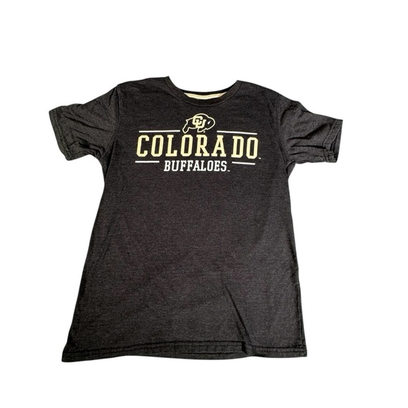 Youth Colorado Buffaloes T-Shirt Medium 12-14 Colosseum GO BUFFS CU NCAA - Picture 1 of 8